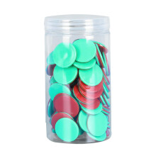 100 Pieces Counting Discs Markers Learning Counters Discs for Game Hom