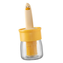 Silicone Basting Brush Bottle Oil Bottle Brush Set for Marinade Honey