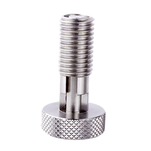 Hand Retractable Spring Plunger with Knurled Handle for Industrial Equ