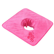 Salon Massage Table Towel Coverlet Face Pad Face Pillow Towel with Fac