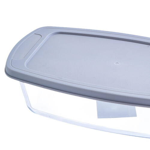 Glass Baking Dish Multifunction Loaf Bread Cake Model for Picnic Home 2