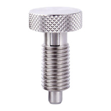 Hand Retractable Spring Plunger with Knurled Handle for Industrial Equ