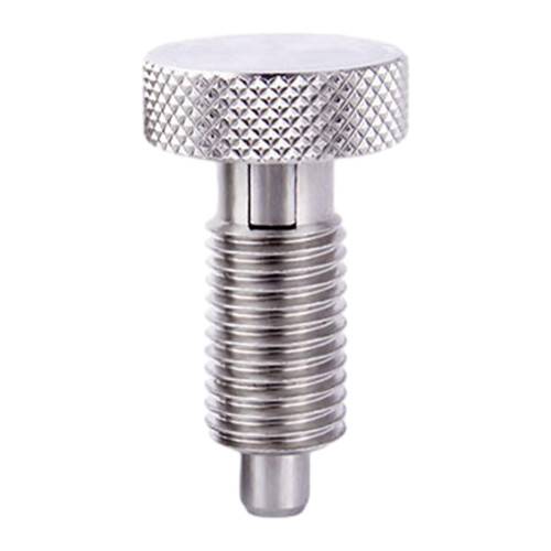 Hand Retractable Spring Plunger with Knurled Handle for Industrial Equ