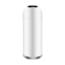 Commercial Trash Can Tall Heavy Duty Garbage Bin for Park Living Room