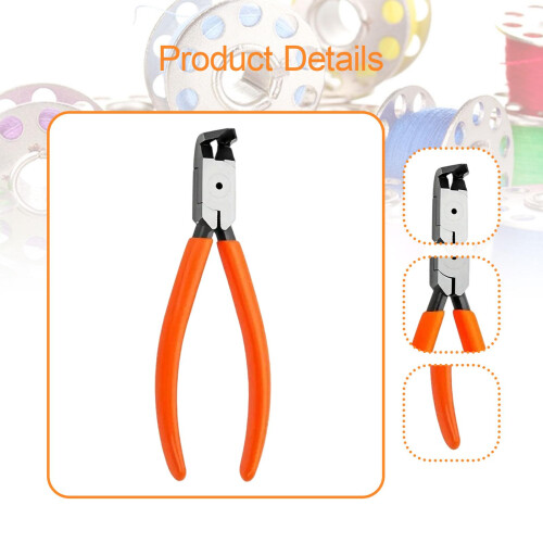 Wire Cutter with Non Slip Handle Flush Cutter for Crafts Zip Ties Elec 2