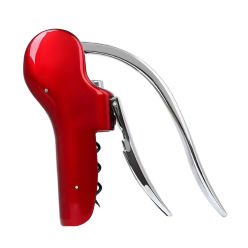 Wine Opener Kitchen Tools with Ergonomic Grip Manual for Home Bar Rest