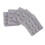 2x5pcs Elastic Bra Strap Extension Bra Extenders 3x 3 Hook Gray 3