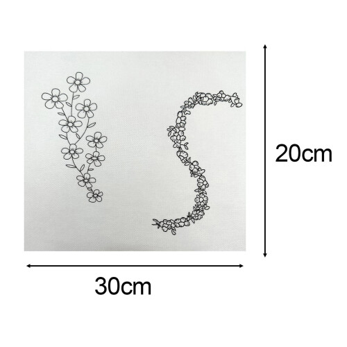Water Soluble Stabilizer Embroidery Stabilizer for Hand Sewing Handbag 1