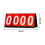 Tabletop Flip Scoreboard 4 digits Score Keeper for Games Tennis Multi 2