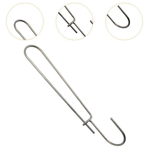 12 Pieces Pattern Making Hooks Clothing Design Paper Hooks 185mmx35mm 2