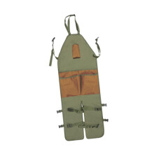 Split Leg Apron with Pockets Oxford Cloth Garden Tool Apron for DIY Pa