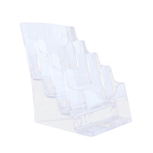 Acrylic Brochure Holder Brochure Display Stand for Magazines Booklets