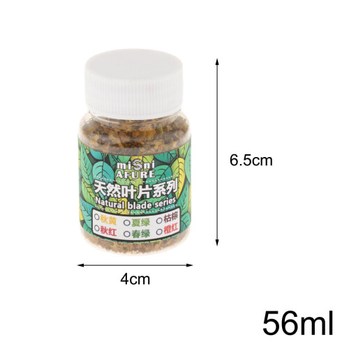 Model Scenery Leaf 56ml for Railway DIY Mini Model Artificial Grass Mo 1