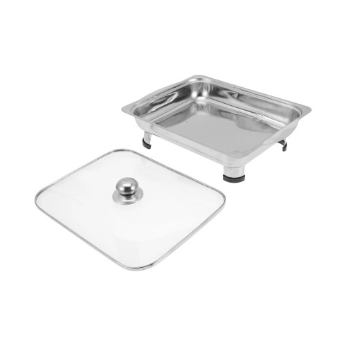 Buffet Dish Tray Buffet Server Chafing Dish for Entertaining Wedding B