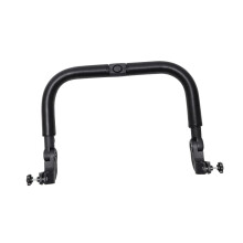Pram Front Hand Bar Detachable Pram Rod Trolley DIY Pram Armrest Black