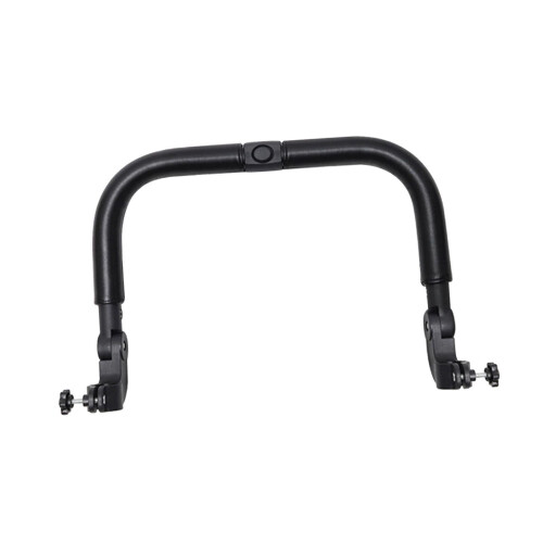 Pram Front Hand Bar Detachable Pram Rod Trolley DIY Pram Armrest Black