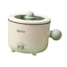 Electric Hot Pot Nonstick 1.8L Electric Rice Cooker for Steak Dumpling
