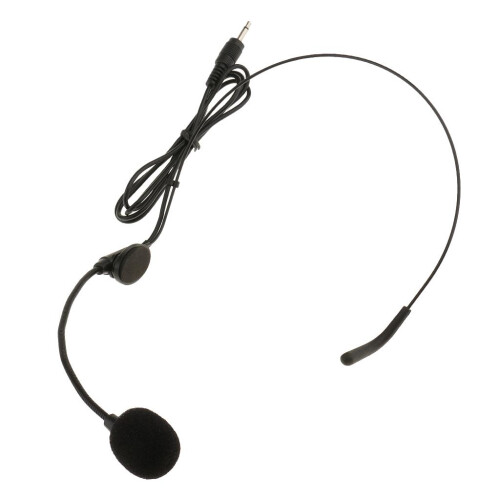 Ear Hook Omni-Directional Boom Head Worn Microphone  3.5mm Straight An 2