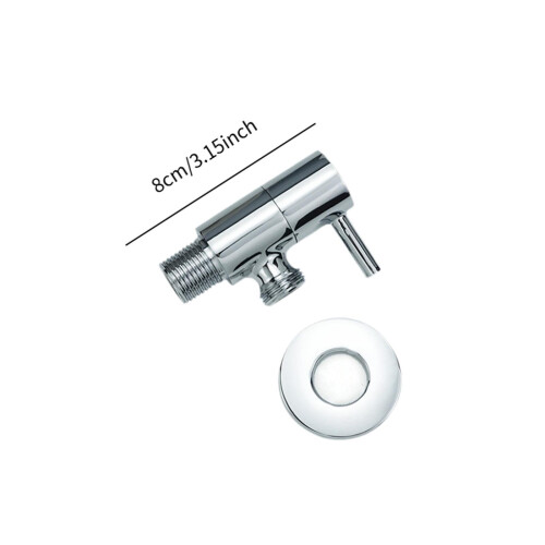Shower Head Shut Off Valve Easy to Install Accessories Thickened Brass 1