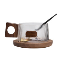 Coffee Mug with Saucer Tea Cup for Cafe Afternoon Tea Time Housewarmin