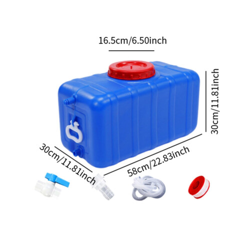 Camping Water Storage Tank Portable Water Container for Emergency Trav 1