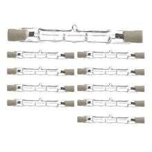 10x R7S Bulbs with Long Lifespan Halogen Light Bulb for Security Shop