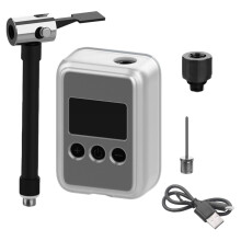 Bike Air Pump Compact Electric Bicycle Pump for Cars Road Bike Mountai