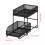 2 Tier Under Sink Organizers Storage Bathroom Kitchen Organizer for Ba 2