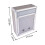 Locking Wall Mounted Mailbox Rustproof Mailbox with Key Lock for Home 2