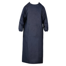 Welding Apron Convenient Long Sleeve Apron for Welders Men Women Black