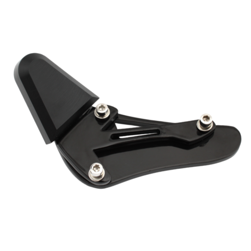 Motorcycle Kickstand Pad Support Side Stand Plate  for BMW R18 Black
