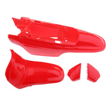 Motorcycle Plastic Fender Cover Kit for Yamaha PW50 PY50 PEEWEE 50 Red