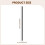 26Pcs Deck Balusters Round Sturdy with Screws Heavy Duty Deck Stair Sp 2