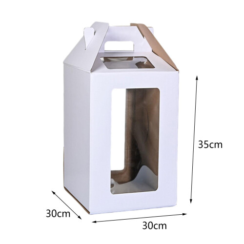 Tall Cake Box Multipurpose Tiered Cake Box for Birthdays Anniversary P 1