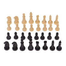 32pcs/lot 2" Plastic Chess Pieces Only Board Game Checker Pawn Accesso