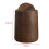 Bathroom Trash Can Round with Swing Lid Removable Inner for Dorm Room 2