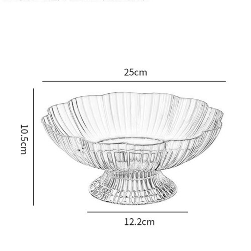 Fruit Serving Bowl with Draining Holes Fruit Holder for Kitchen Counte 1