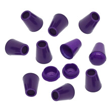 10x Bell End Stoppers Fashion Fasteners for Drawstring Bag Backpack Pa