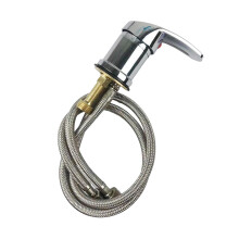 Salon Shampoo Faucet Stainless Steel Zinc Alloy Backwash Unit Shower S