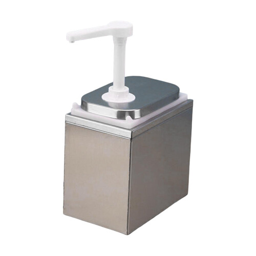 Sauce Dispenser Pump 2.5L Removable Press for Buffet Dinning Room Rest