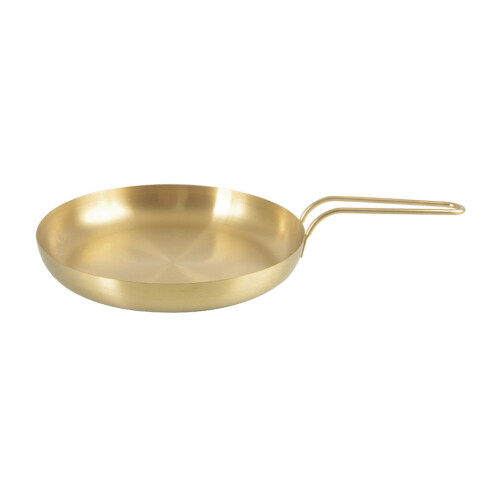 Nonstick Frying Pan Round Fry Pan Flat Bottom Barbecue Tableware Grill