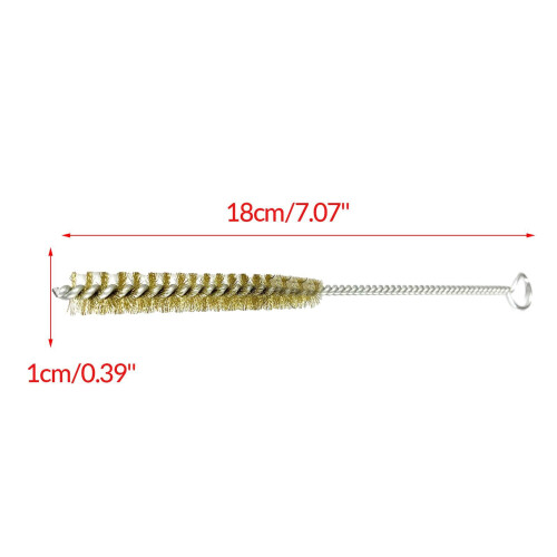 Pipe Brush Small Long Handle Pipe Cleaning Brush for Auto Polishing Cl 1
