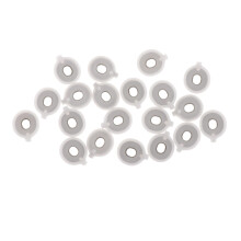 20 Pieces Alto Horn Valve Guides Plastics Brass Instruments Repairing