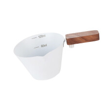 Stainless Steel Espresso Cup 120ml Pouring Cup for Restaurant Bakery C