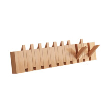 Wall Mounted Piano Coat Rack Entryway Coat Rack for Front Door Bedroom