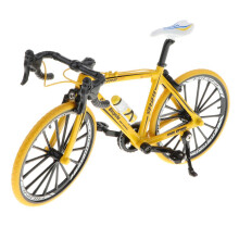 1:10 Scale Alloy Diecast Bike Model Handicraft Bicycle Toy Yellow2