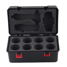 Portable Waterproof Box 8 in 1 Carrying Case for Top Toy Black