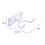 Ironing Board Hanger Ironing Board Holder Organizer for Bathroom Sewin 2