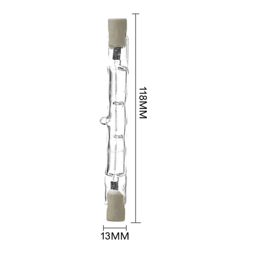 Halogen Linear Light Bulb Dimmable 22-240V for Landscape Streetlight C 1
