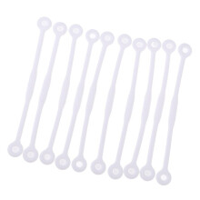 10pcs Tennis Squash Racket Vibration Dampeners Shock Absorber Strips W